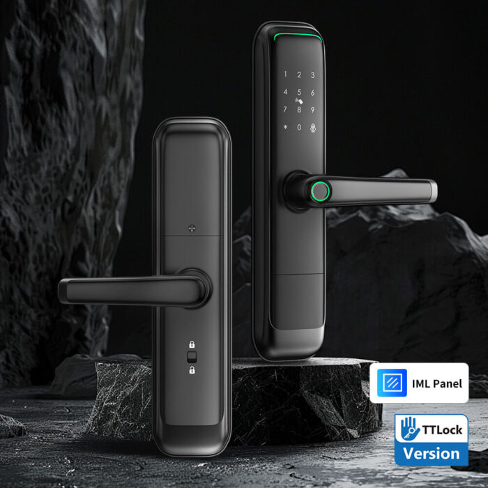Fingerprint Smart Door Lock Digital RFID Keypad TTHotel Wooden Door Lock - Image 3