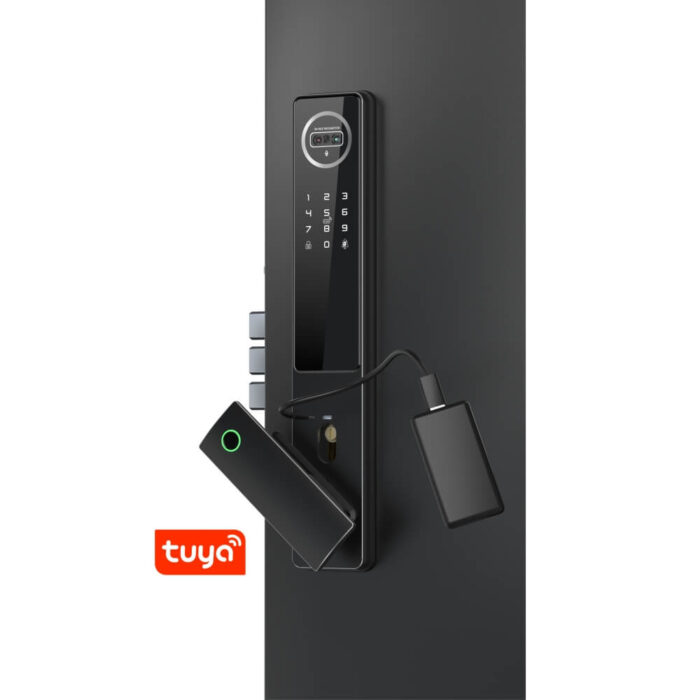 Intelligent Lock for Wooden Door 3D Facial Fingerprint Lock for Home Smart Wi-Fi Camera - Image 5