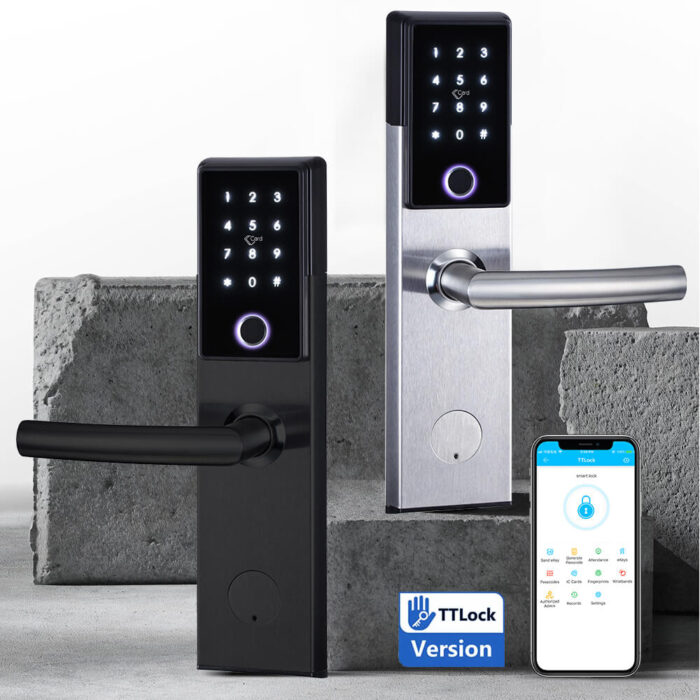 OEM Smart App Lock Fingerprint Password Card Apartment Lock Door Smart for Hotel - Image 7