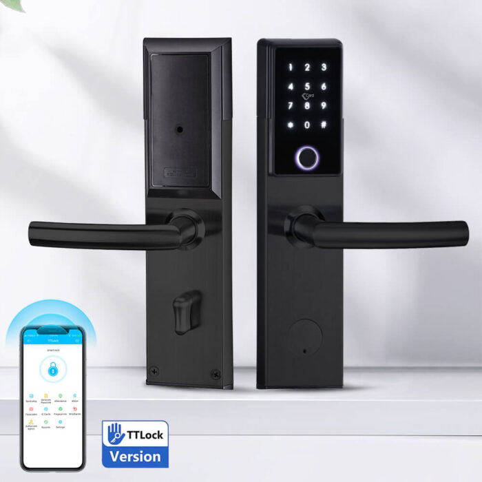 OEM Smart App Lock Fingerprint Password Card Apartment Lock Door Smart for Hotel - Image 8
