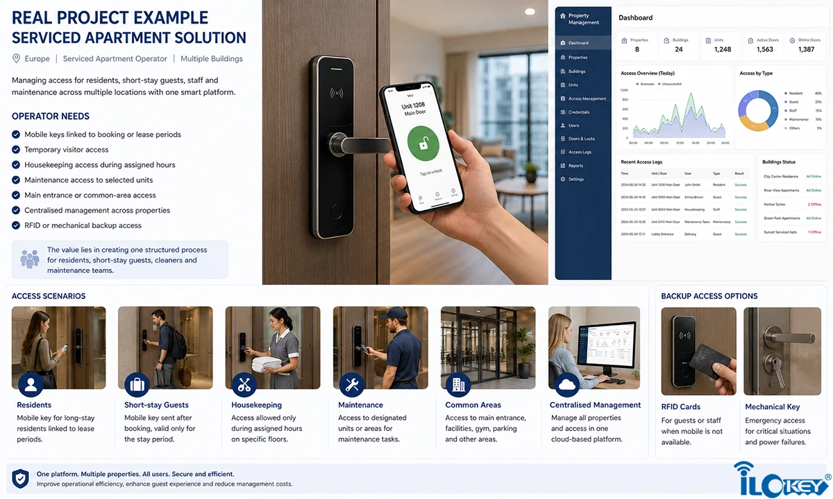 Serviced Apartment With Remote Access