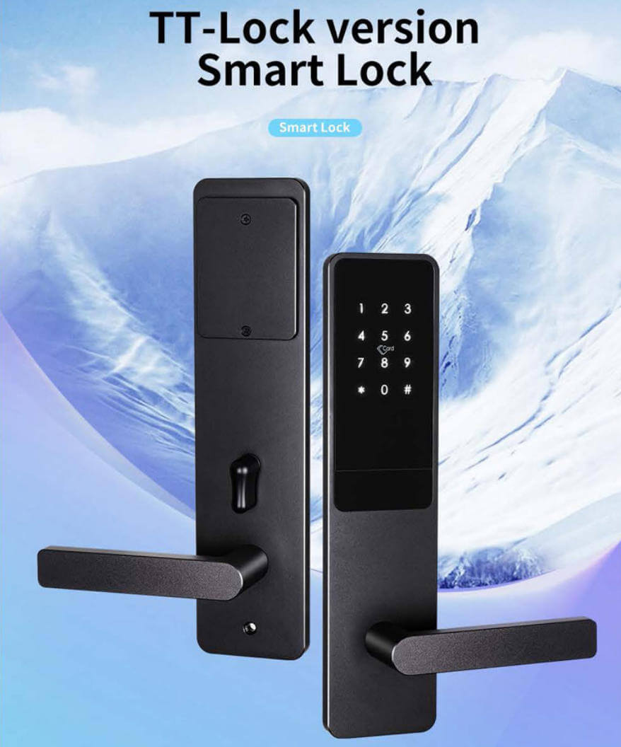 Online Hotel Lock With Mobile App And Password Unlocking