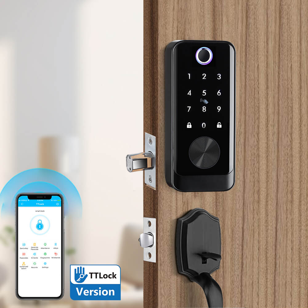 TTLock Smart Keyless Deadbolt Lock | US Standard Keypad Door Lock - Image 4