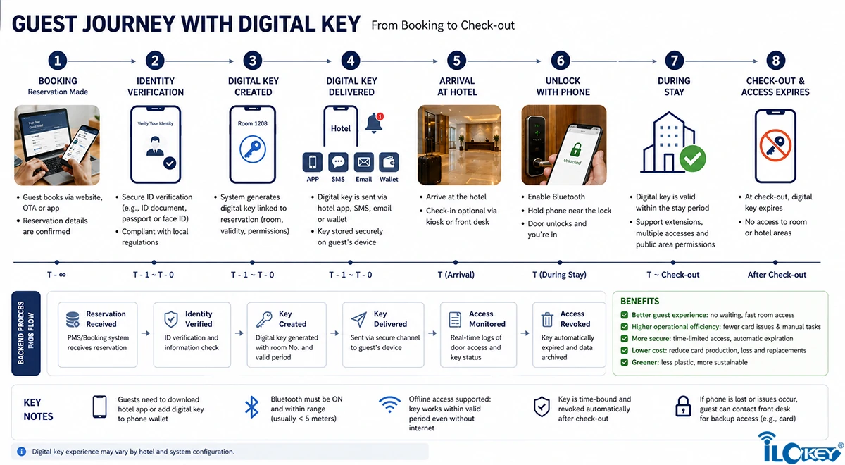 The Guest Mobile Key Journey