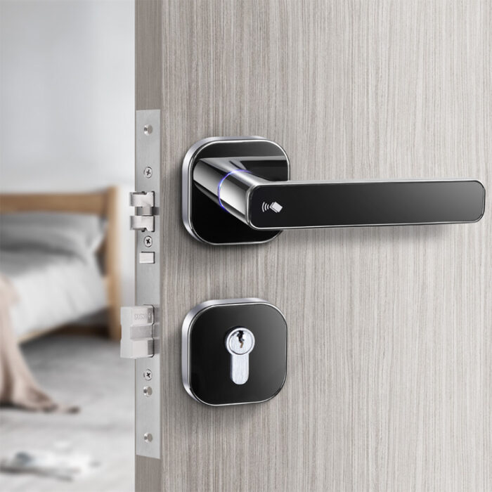 EURO Standard Zinc Alloy Lever Handle Lock Durable Bedroom Interior Doors Hotel Handles - Image 5