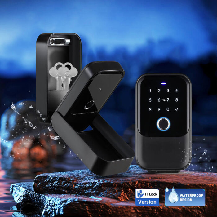 iLockey Waterproof TTlock App Bluetooth Key Box for Home Rental Office Key Storage Box - Image 7