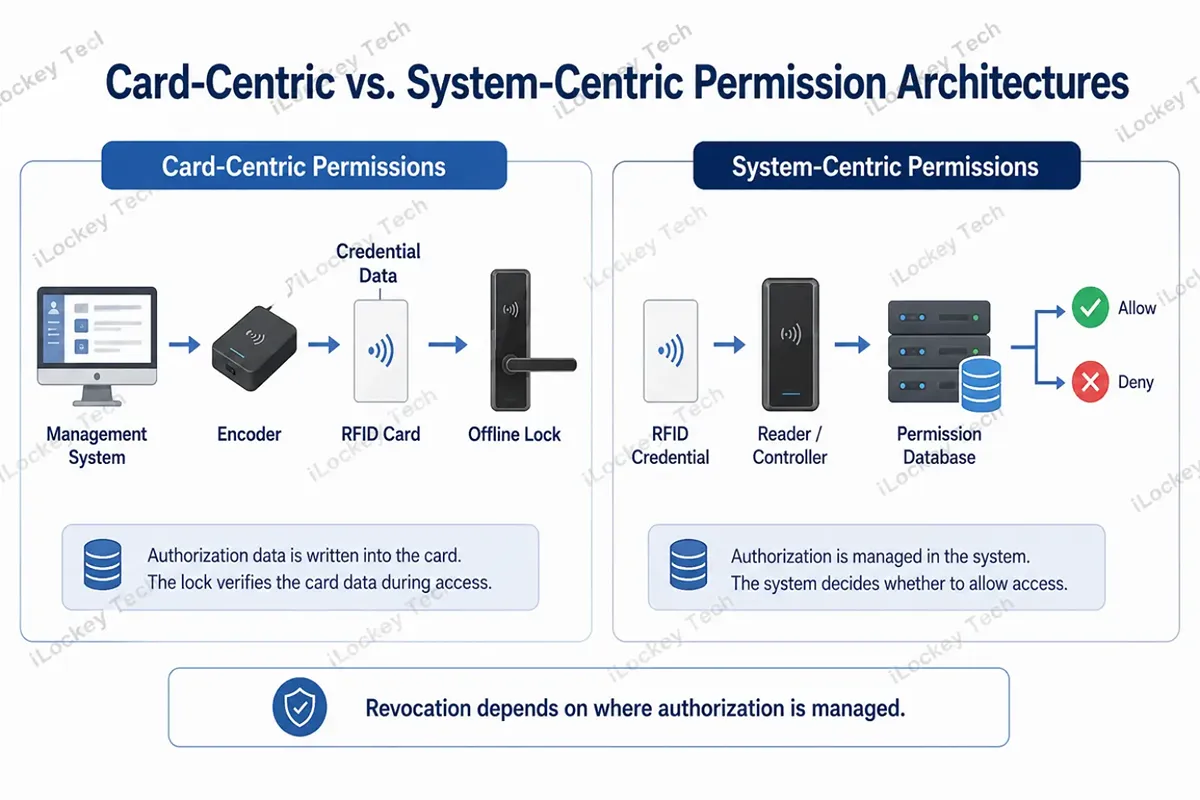 Card‑Centric vs. System‑Centric Permission Architectures