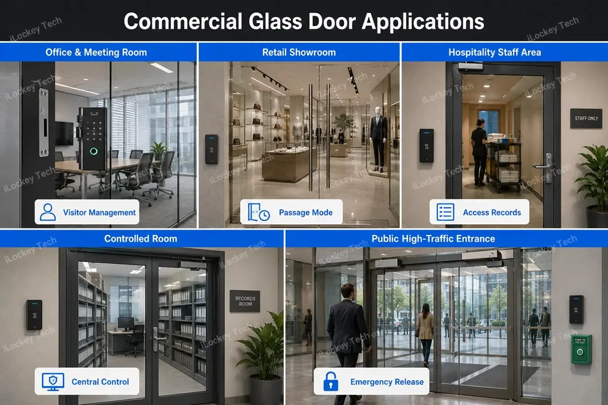 Commercial Glass Door Applications