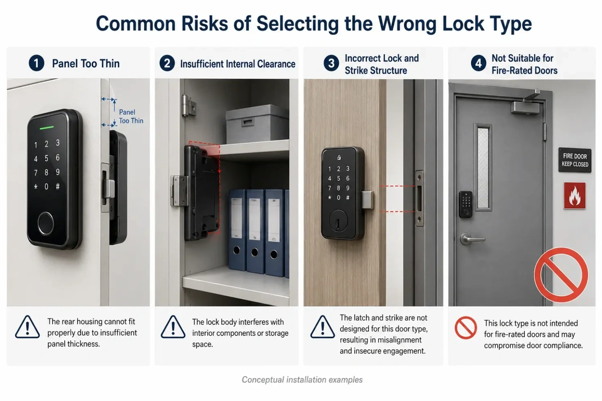Common Risks of Selecting the Wrong Lock Type