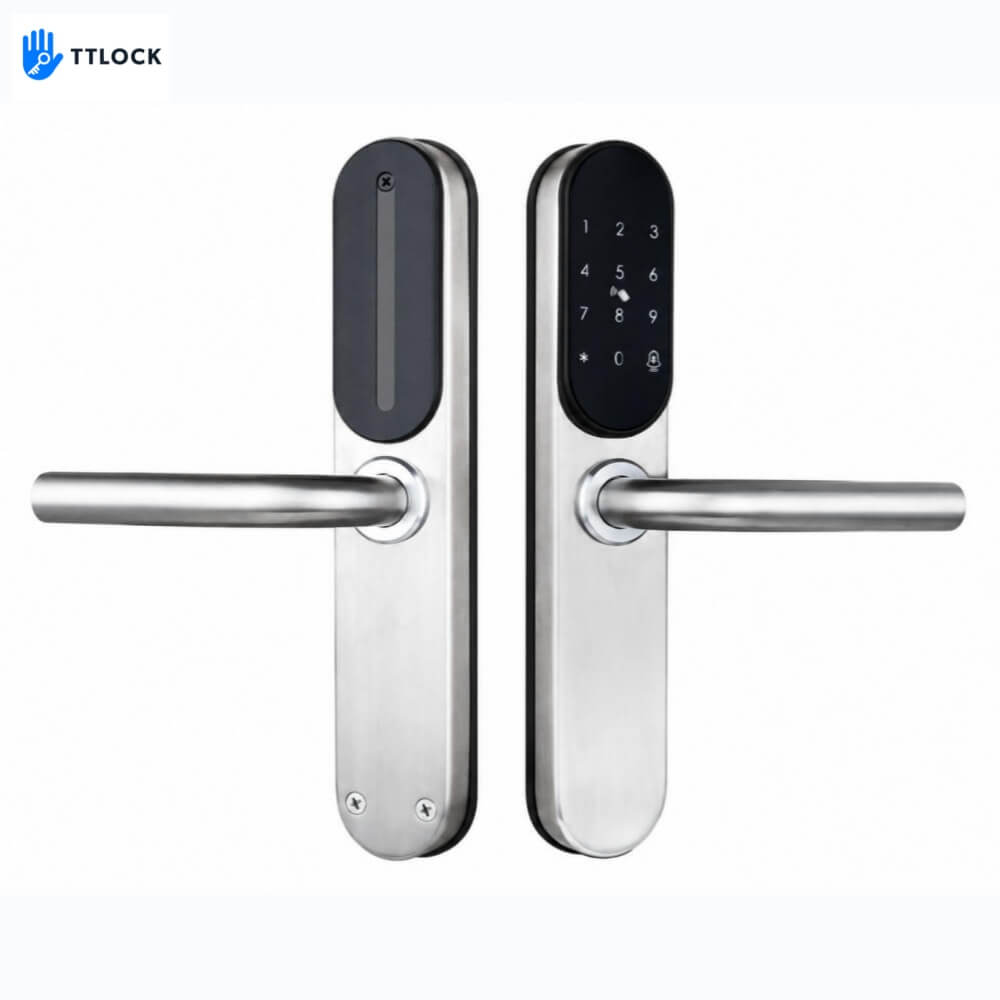 IP65 Waterproof EU Standard Mortise Wi-Fi Electronic Smart Door Lock - Image 2