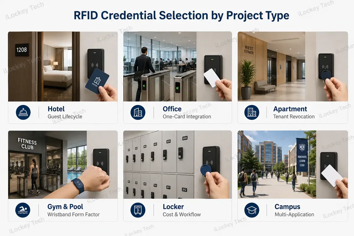RFID Credential Selection by Project Type