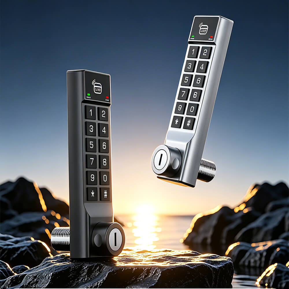 Rechargeable Keyless Smart Digital Cabinet Lock with RFID & PIN Code Access - Image 4