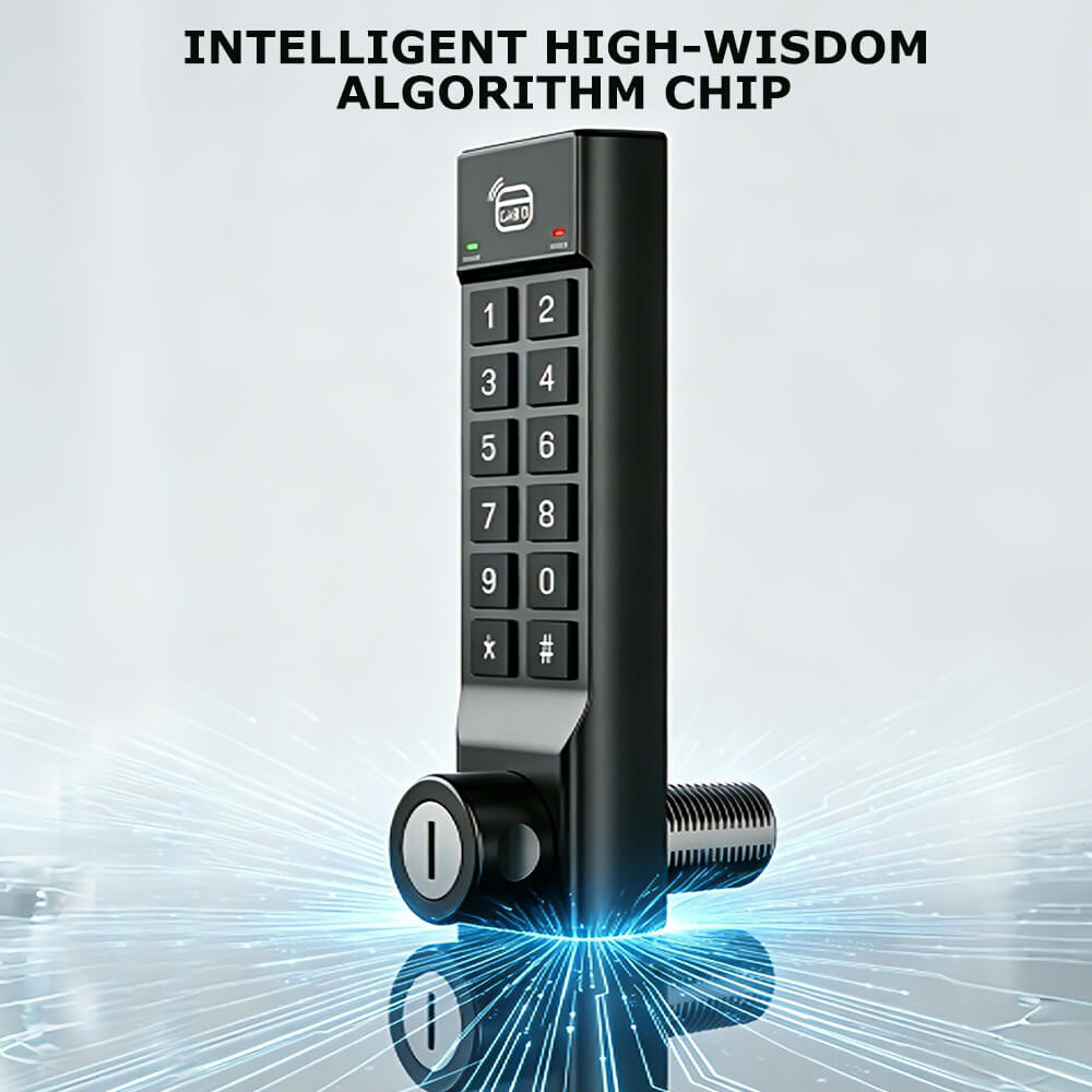 Rechargeable Keyless Smart Digital Cabinet Lock with RFID & PIN Code Access - Image 7